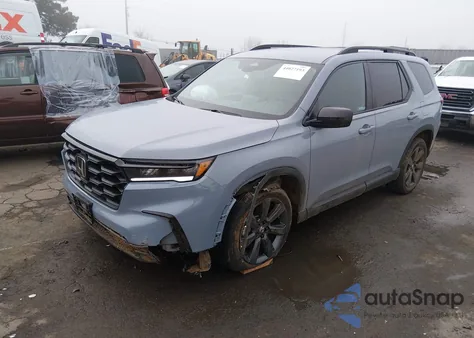 2025 Honda Pilot Sport из США, поврежденный, VIN 5FNYG1H33SB167573